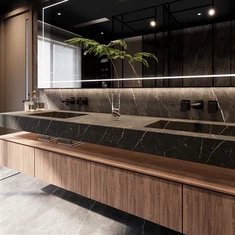 ארון מראה מודרני לאמבטיה